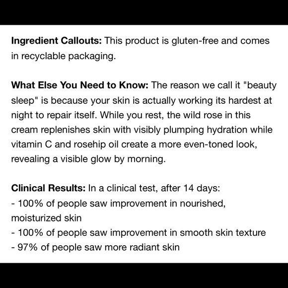 SOLD @ MERC. Korres Night Brightening Sleeping Facial NIB - Picture 9 of 11